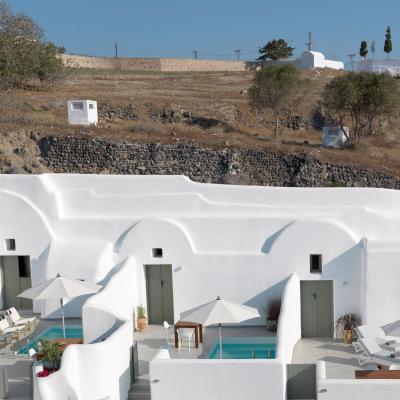 drops villas vothonas santorini greece 5